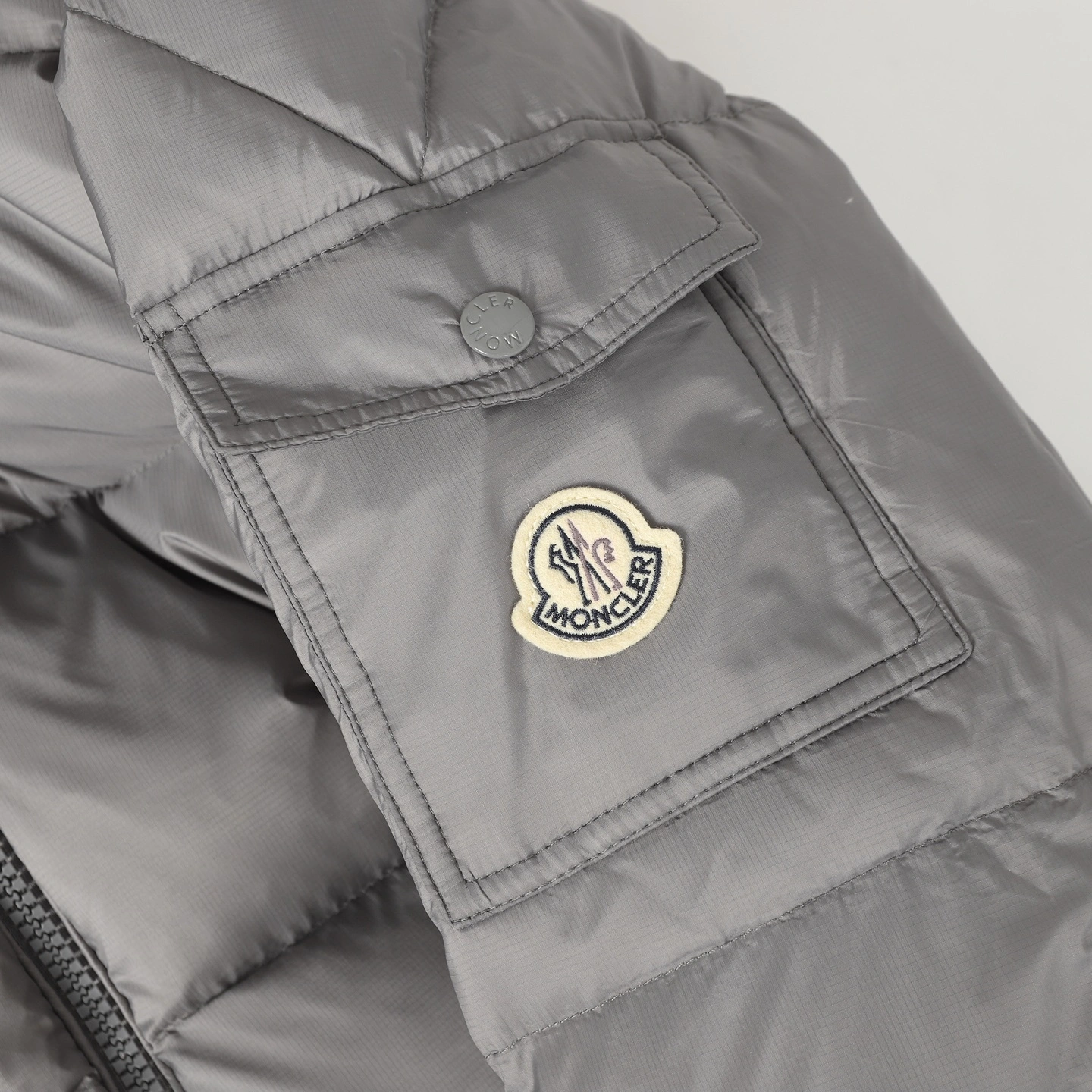 wg.luxury-- 7o9385r Down jacket lon laqué 2colour item: E-F125J1404-2